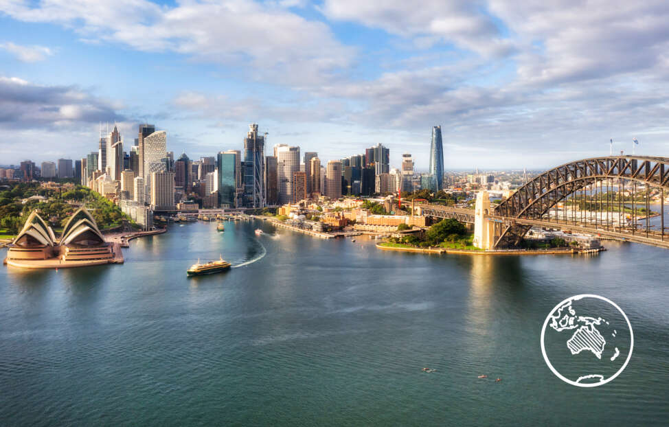 Skyline of Sydney